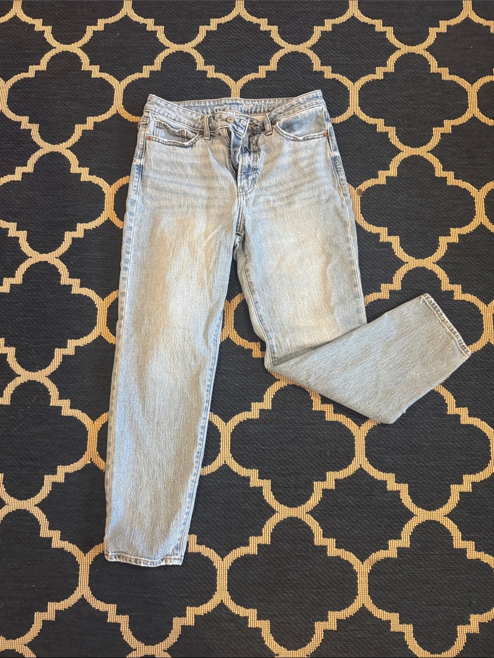 Old Navy Light Blue OG Straight Leg Women's Jeans
